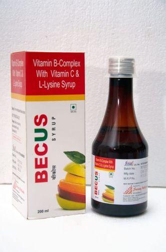 BECUS 200ML SYRUP