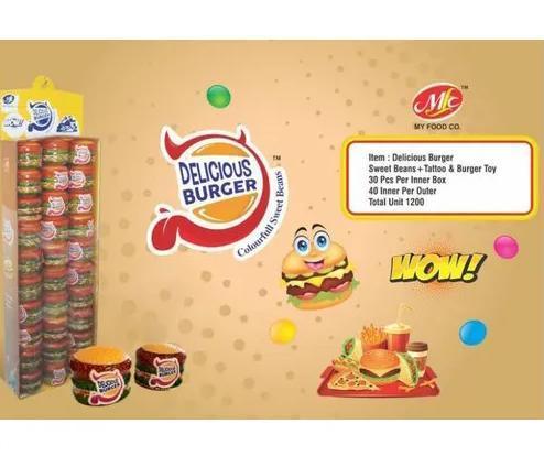 Delicious Burger Toy Candy