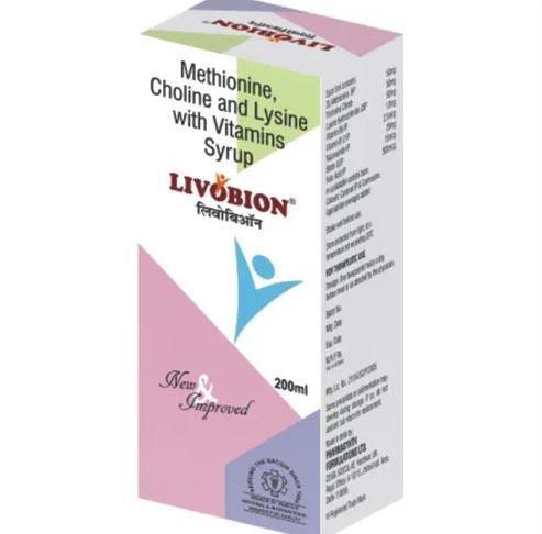 Methionine, Choline, Lysine And Vitamins Syrup