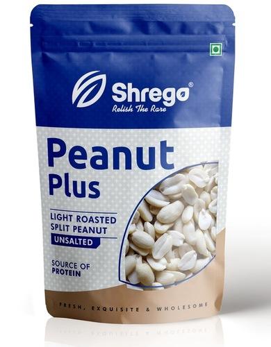 Shrego Peanut Plus Light Roasted Split Peanut - Unsalted
