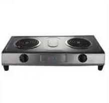 Dual Hot Plate Powder Coated Coil Type Gas Stove