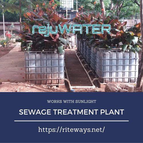 rejuWATER Solar Sewage Treatment Plant