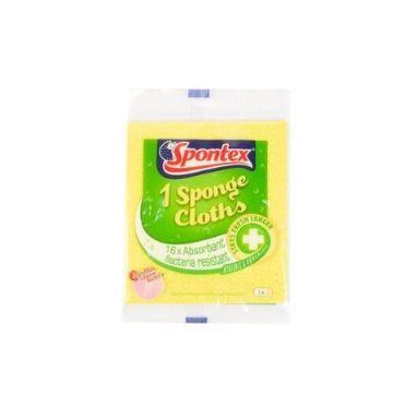 Spontex 1 Sponge Cloth Scrubber