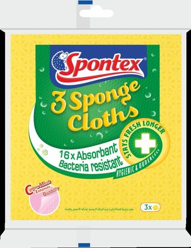 Sponge Cloth-3's (Anti Bacterial)