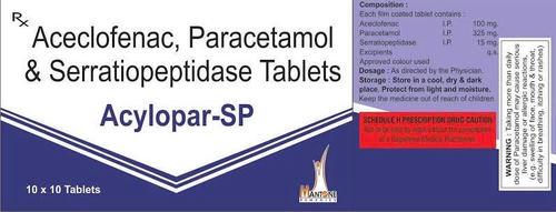 Acylopar-SP Tablets