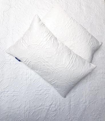 PINSONIC QUILTED FIBRE PILLOWS , VACCUM PACK