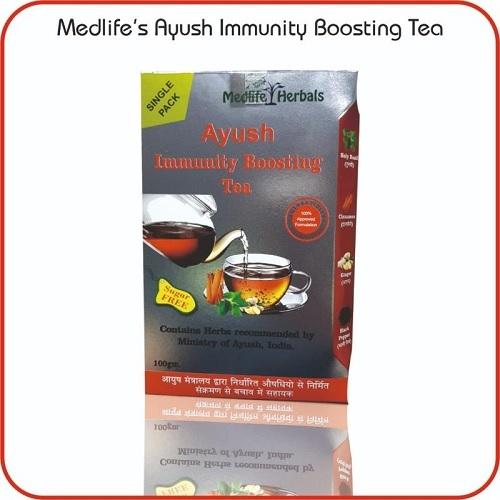 Medlife Herbal Ayush Immunity Boosting Tea Single Pack
