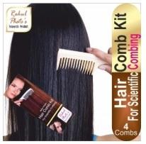 Rahul Phate Hair Comb Kit For Scientific Combing (Pack of 4)