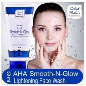Rahul Phate AHA Smooth-N-Glow Skin Lightening Face Wash 50 ml