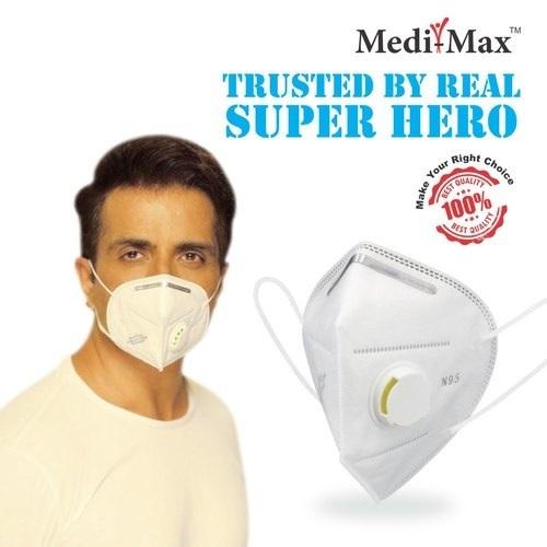 N95 Respirator Face Mask With Valve