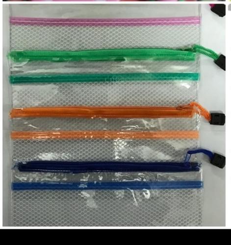 Transparent pencil pouch