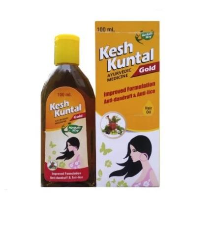 Kesh Kuntal Gold Ayurvedic Hair Oil