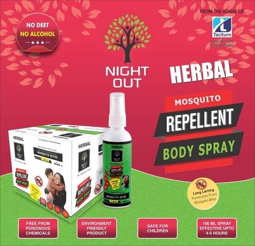 HERBAL Night Out Mosquito Repellent Body Spray 