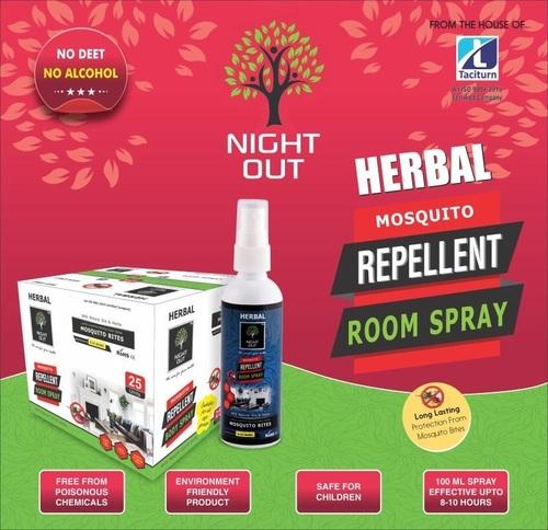 HERBAL Night Out Mosquito Repellent Room Spray 