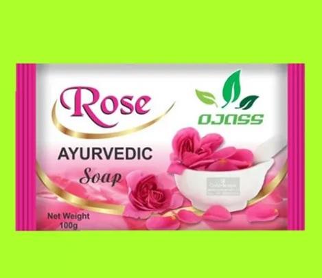 Rose Ayurveda Soap(Extruded Soap)