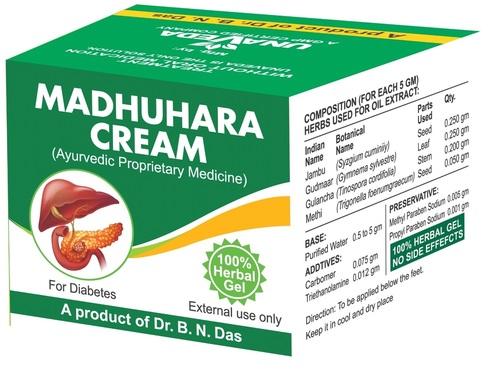 MADHUHARA CREAM - FOR DIABETES
