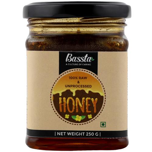 Bassta 100% raw & unprocessed honey