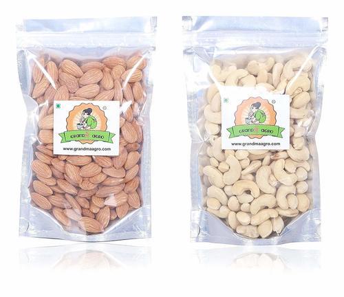 Grandma Agro Cashew Nut (250g) and California Almonds (250g)