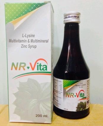 Multimineral zinc syrup