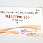 Hydroxy Progesterone Caproate (INJ. PULP DEPOT)