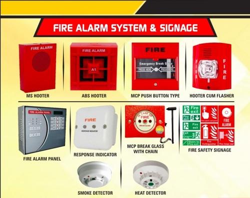 Fire Alarm System Signage