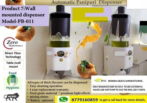 Automatic Panipuri Dispenser