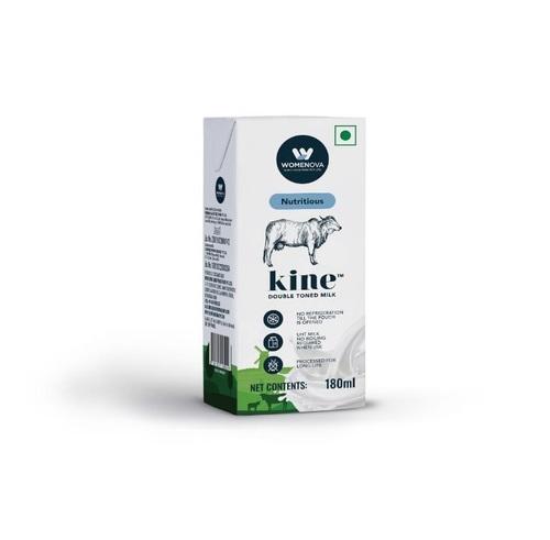 Kine Milk - Long life tetra pack milk_180ml