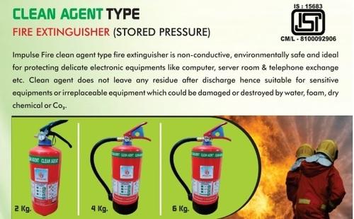 Clean Agent Type - Fire Extinguisher