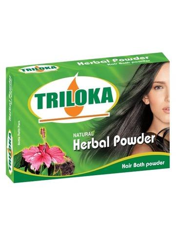 New Triloka  Mandara/Herbal/Hibiscus Head/Hair Bathing Powder ( Shampoo Powder) Packet