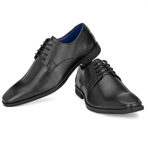 Men Black Leather Formal Shoes