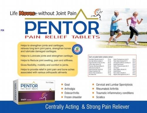 Pentor tab. (Joint Pain relief tab.)