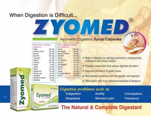 Zyomed syp., Zyomed Cap.(For indigestion)