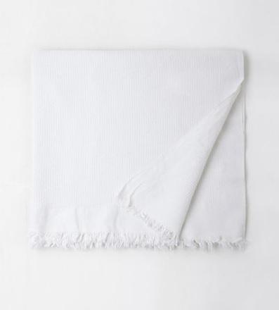 White Honeycomb Khadi Towel