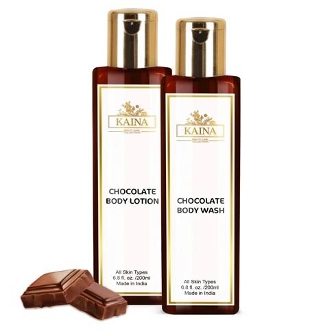 Chocolate Body Wash and Body Lotion