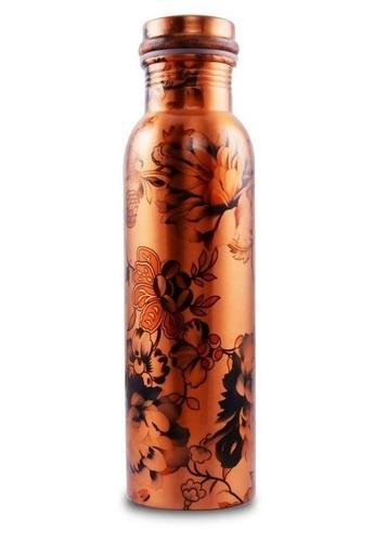 Lacquered Rx Wellness Copper Water Bottle