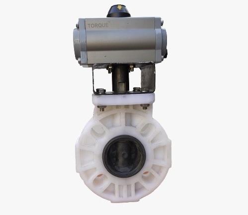 PP Butterfly Valve(Front)