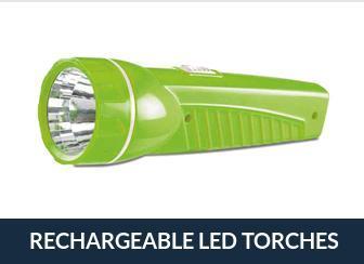 RECHARGEABLE LED TORCH