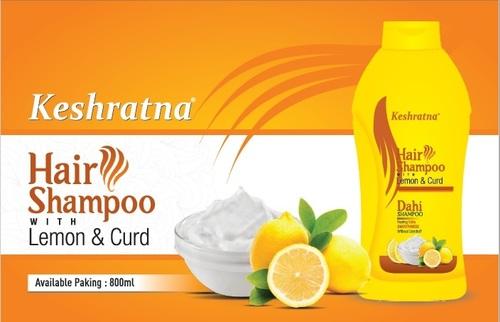 Keshrtna Lemon & Curd Hair Shampoo