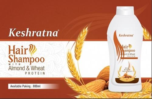 Keshratna Almond & Wheat Protein Hair Shampoo