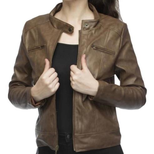 Ladies Pure Leather Jacket