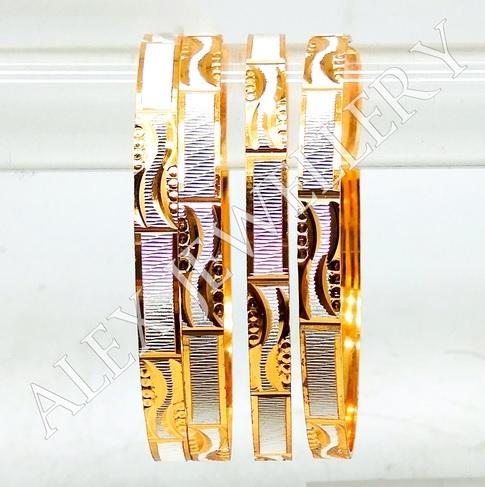 Stylish Design jewellery Gold Plated Shagun Bangle