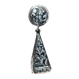 925 Sterling Silver Oxidised Jhumki