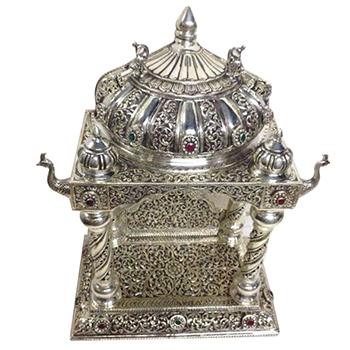 925 Silver Article Handicraft Temple