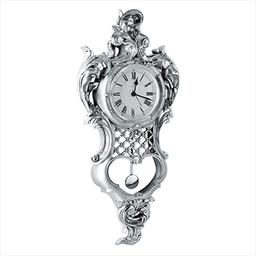 925 Silver Antique Handicraft Wall Clock