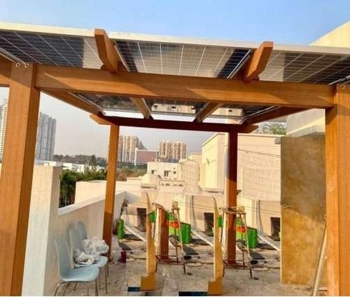 Pergola Roof Top Solar Installation