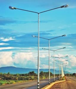 Swaged Lighting Poles