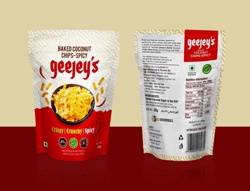 Geejey's coconut chips (spicy)