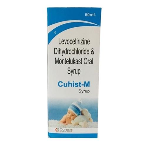 60 ml Levocetirizine Dihydrochloride and Montelukast Oral Syrup