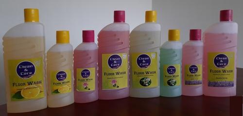 Clean & Care Floor Wash Liquids - Perfumed and Double Strong