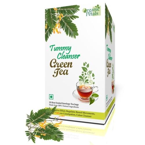 TUMMY CLEANSER GREEN TEA LAXATIVE, COLON CLEANSER